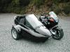 Das Variablo-Touring Gespann mit der BMW K 1200.